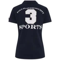 HV Polo Women's Favouritas EQ Blue Short Sleeve Polo Shirt