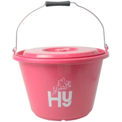 Hy Bucket with Lid - Pink - 18 litre