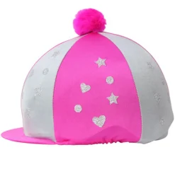 Hy Equestrian Glitter Magic Hat Cover