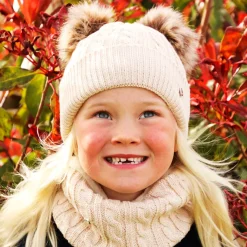Hy Equestrian Morzine Children's Bobble Hat