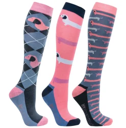 Hy Equestrian Novelty Printed Socks