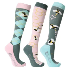 Hy Equestrian Novelty Printed Socks