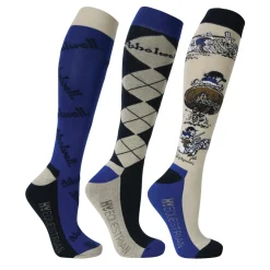 Hy Equestrian Novelty Printed Socks