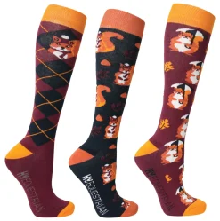 Hy Equestrian Novelty Printed Socks