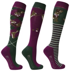 Hy Equestrian Novelty Printed Socks