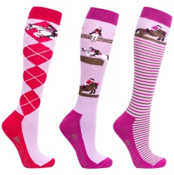Hy Equestrian Novelty Printed Socks