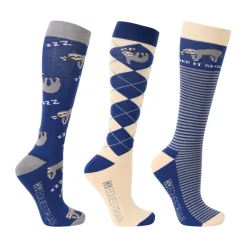 Hy Equestrian Novelty Printed Socks