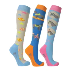 Hy Equestrian Novelty Printed Socks