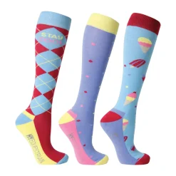 Hy Equestrian Novelty Printed Socks