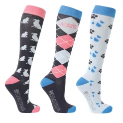 Hy Equestrian Novelty Printed Socks