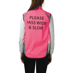 Hy Equestrian Pass Wide and Slow Children's Reflector Gilet