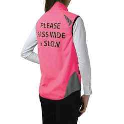 Hy Equestrian Pass Wide and Slow Children's Reflector Gilet