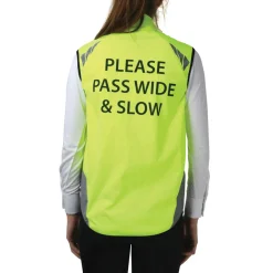 Hy Equestrian Pass Wide and Slow Children's Reflector Gilet