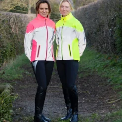 Hy Equestrian Silva Flash Lightweight Duo Reflective Jacket