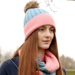 Hy Equestrian Synergy Luxury Bobble Hat
