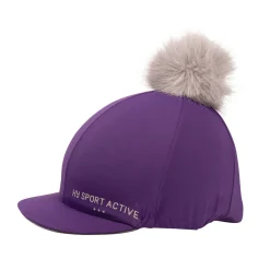 Hy Sport Active Hat Silk with Interchangeable Pom Pom