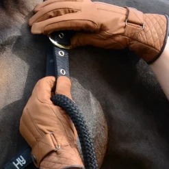 Hy5 Thinsulate Quilted Soft Leather Winter Riding Gloves
