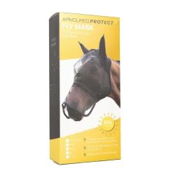 Hy Equestrian Armoured Protect Full Mask with Ears and Nose