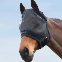Hy Equestrian Armoured Protect Half Mask without Ears