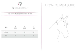 Hy Equestrian Deluxe Fly Veil