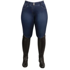 Hy Equestrian Elevate Style Denim Breeches