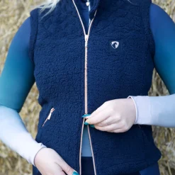 Hy Equestrian Elevate Teddy Fleece Gilet