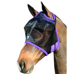 Hy Equestrian Mesh Half Mask Without Ears