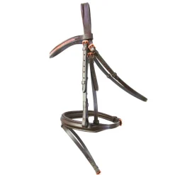 Hy Equestrian Rosciano Rose Gold Detail Bridle