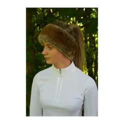 HyFashion Idaho Fleece Lined Faux Fur Headband