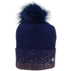 HyFASHION Two Toned Alaska Bobble Hat