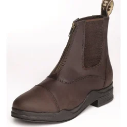 HyLAND Wax Leather Zip Boots