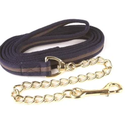 Hy Soft Webbing Lead Rein with Chain