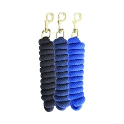 KM Elite Cotton Double Braided Leadrope Solid Colours