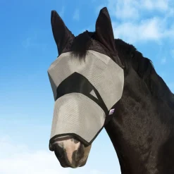 KM Fly Mask Long With Ears