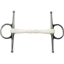 Korsteel Flexi Mullen Mouth Full Cheek Snaffle Bit