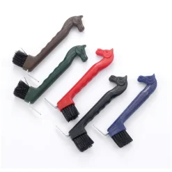 Lincoln Horse Head Hoof Pick with Brush