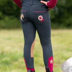 Little Rider Riding Star Denim Jodhpurs