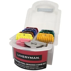 Liveryman Stainless Steel Grading Comb Set