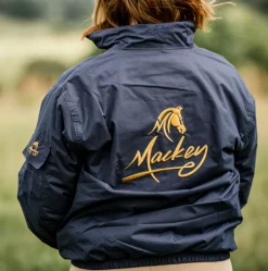 Mackey Blouson Jacket With Rear Logo