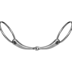 Mackey Anatomic Solid Snaffle Bit
