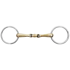 Mackey Cupris Solid Double Jointed Snaffle