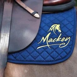 Mackey Embroidered Saddlecloth