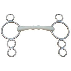 Mackey Flexi Continental 3 Ring Mullen Gag