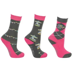 Merry Go Round Socks by Little Rider - Pack of 3