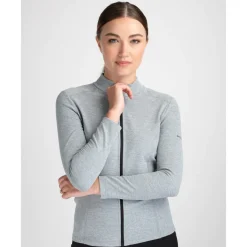 Mochara Grey Melange Rib Jacket