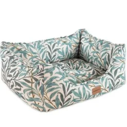 Morris & Co Willow Boughs Print Square Bed