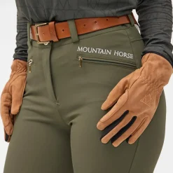 Mountain Horse Leather Glove Fleece Lined