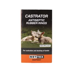Nettex Agri Castrator Antiseptic Rubber Rings
