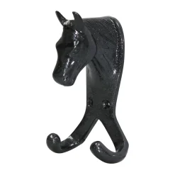 Perry Equestrian Horse Head Double Stable/Wall Hook