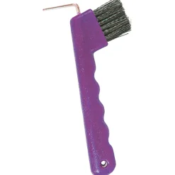 Perry Equestrian Hoof Pick & Brush with Wave Grip Handle